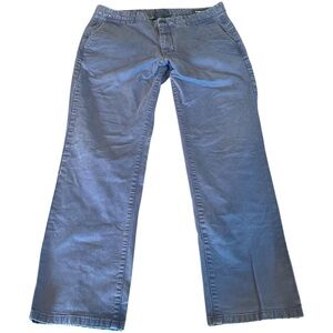 Bonobos Mens Chino Pants 34x32 Slim Fit Cotton Stretch Preppy Slacks Navy Blue